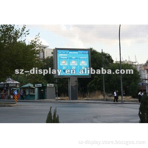 The auto show wide viewing angle P16 rgb DIP led board